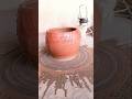 Pottery with clay 🌸 #shorts #viral #video #trending #pottery #clayart #like #love #music