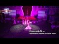 Выступление шоу Diamond Girls на 2м Фестивале Dancepeople 2012