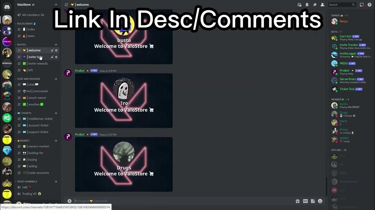 Valorant Account discord server for Selling, Trading and buying YouTube