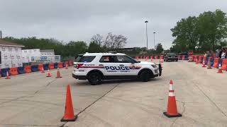 Nassau County Police Department EVOC DEMONSTRATION