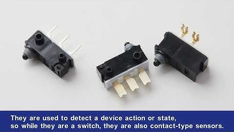 Highly reliable contact structure Automotive detector switches