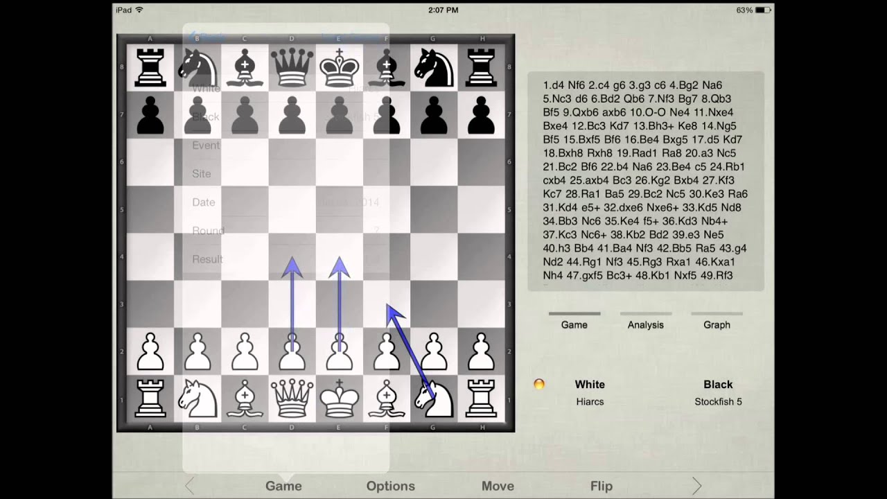 HIARCS Chess for iPad: Help