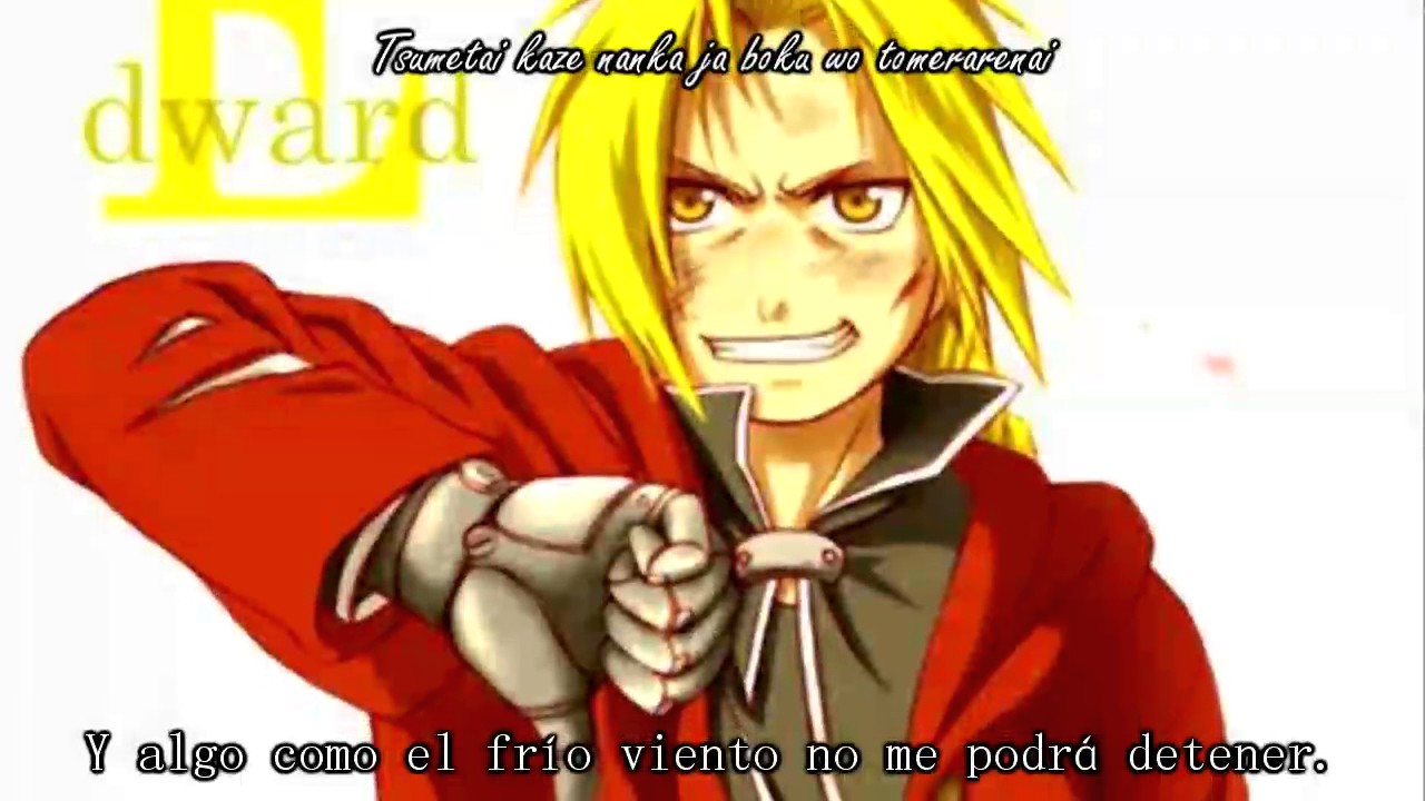 [Edward Elric/Paku Romi] Asu He no Basho (sub español) - YouTube