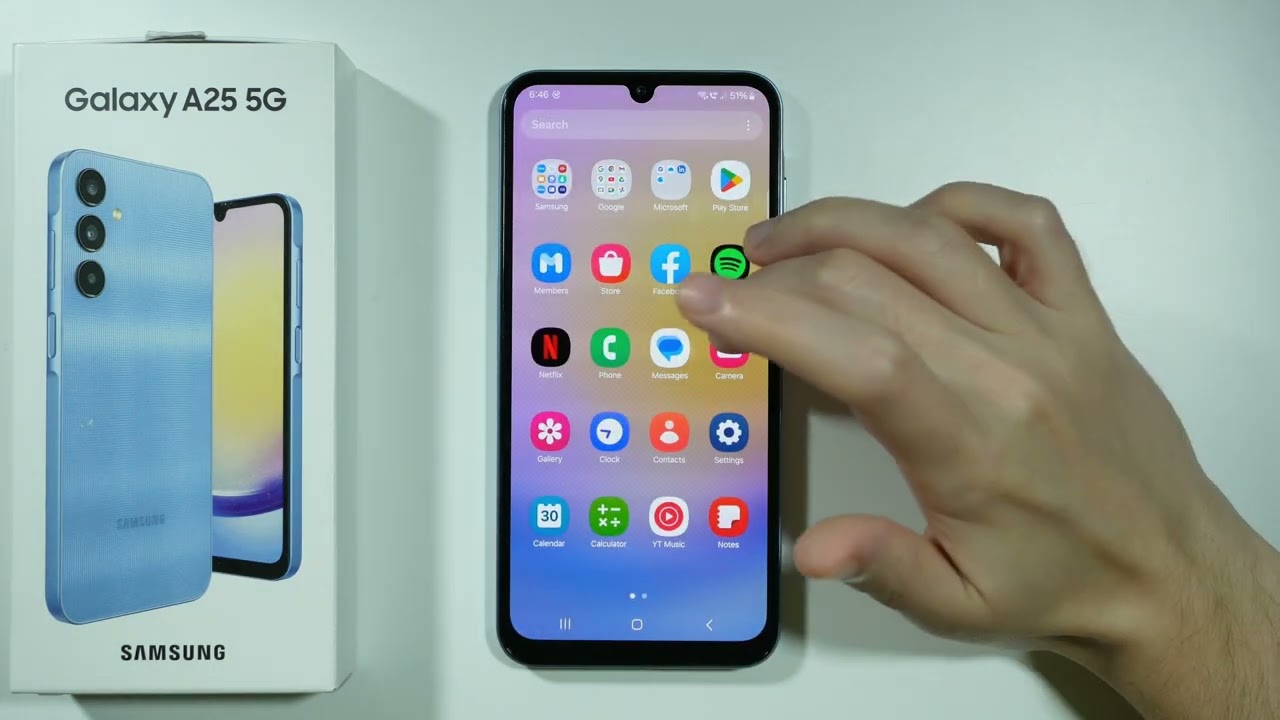 Samsung Galaxy A25 5G: How to Hide Apps - YouTube