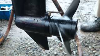 propeller　船外機　トーハツ　MFS6C　4サイクル　6ps　ＴＯＨＡＴＳＵ　４ストローク　６馬力　圧縮 スパーク ok！