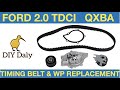Ford Mondeo 2.0 TDCI Timing belt kit & water pump replacement