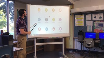 Short Demonstration of Using Class Dojo on a Smartboard