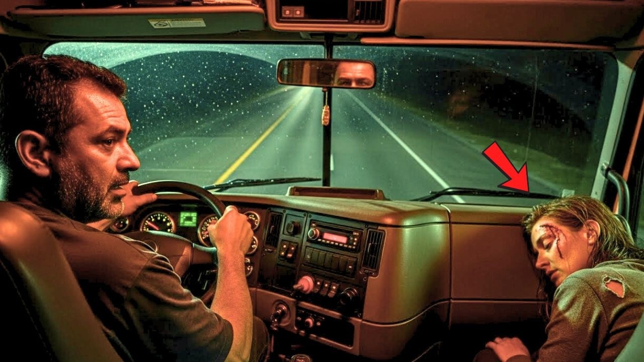 CAMIONERO ENCUENTRA MUJER DESMAYADA EN CARRO ABANDONADO, ELLA SUSURRA: 