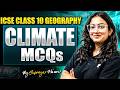 ICSE Class 10 Geography Climate MCQs | Most Important Questions 2027 | Supriya Ma’am