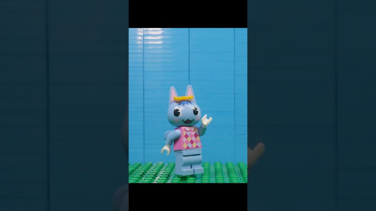 【レゴで踊ってみた】にぎにぎにじたうん！ #レゴ #踊ってみた #コマ撮り