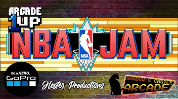 Arcade 1up- NBA Jam Multi Cade Mod @ Shadows Castle Arcade 2024! Hester Productions