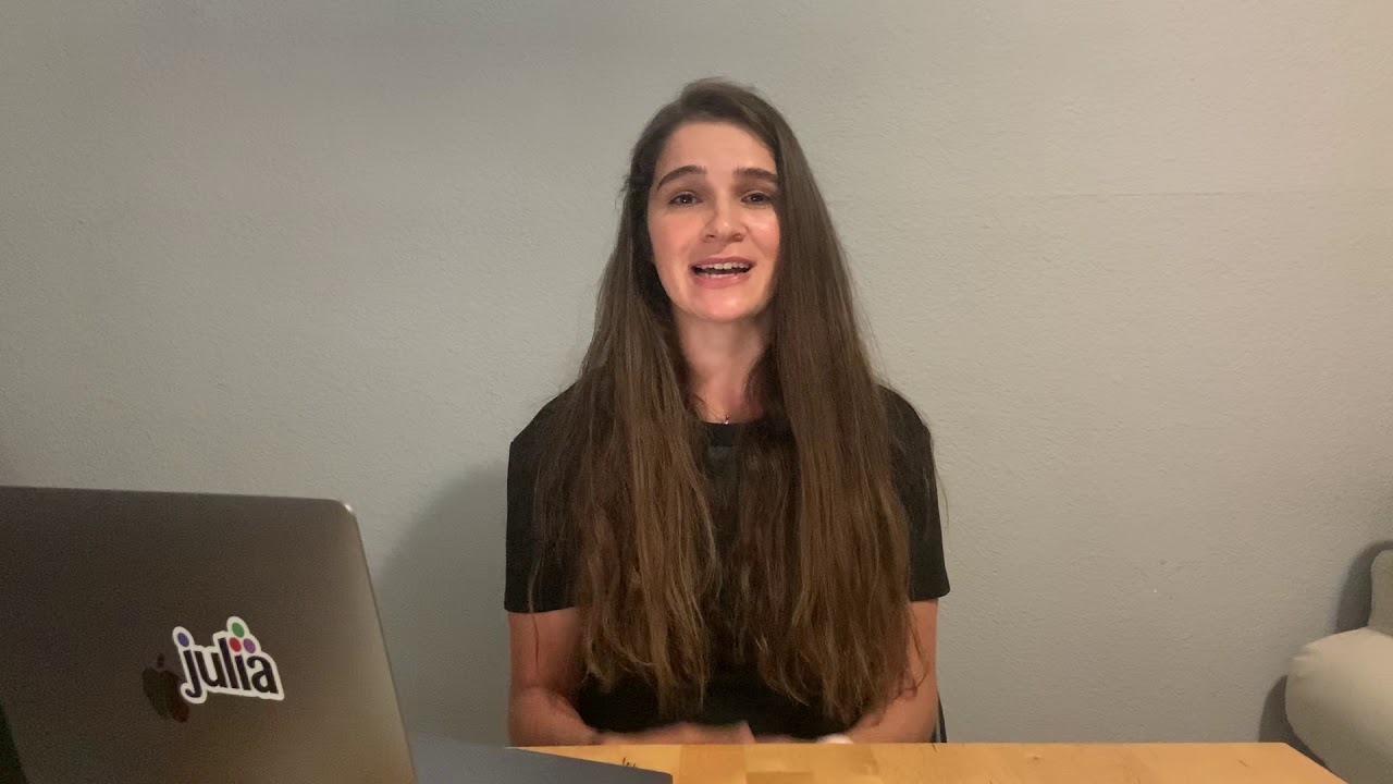 Julia For Data Science Video 0 Welcome By Dr Huda Nassar For Juliaacademy Com Youtube