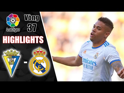 HIGHLIGHTS CADIZ - REAL MADRID: SIÊU DỰ BỊ LÊN TIẾNG, KỊCH TÍNH CUỐI TRẬN ĐẨY LÊN CAO | V37 LA LIGA