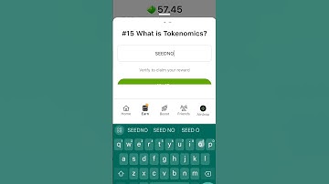 #15 What is Tokenomics? Seed YouTube video Code #seed #airdrop