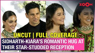 Sidharth Malhotra & Kiara Advani's ROMANTIC HUG at their reception | Uncut | Full coverage