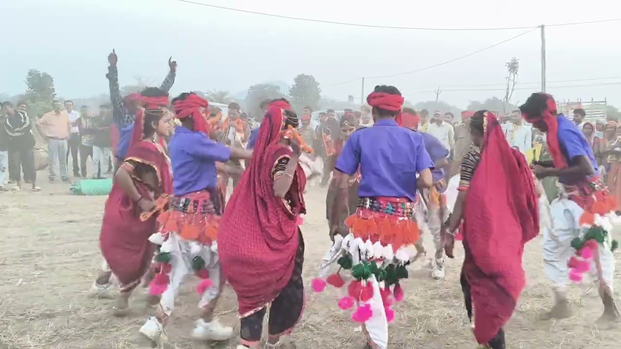 આદિવાસી  માં નાચ ગાન 🤗❤️‍🔥🏹❣️