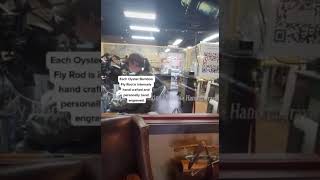 Oyster Bamboo Fly Rods on Main Street