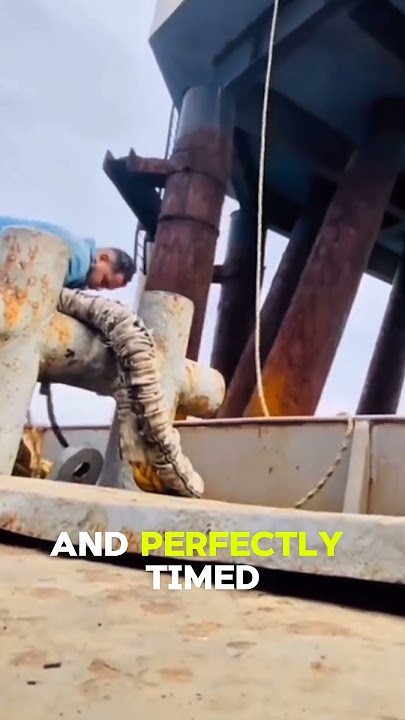 'This Critical Job on a Ship Leaves No Room for Mistakes'