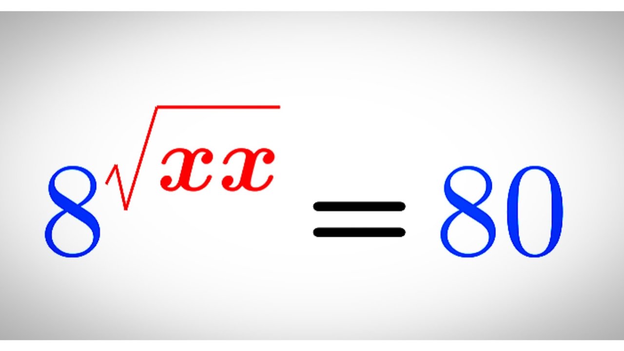 Saurais tu résoudre cette équation dans ℝ ? 