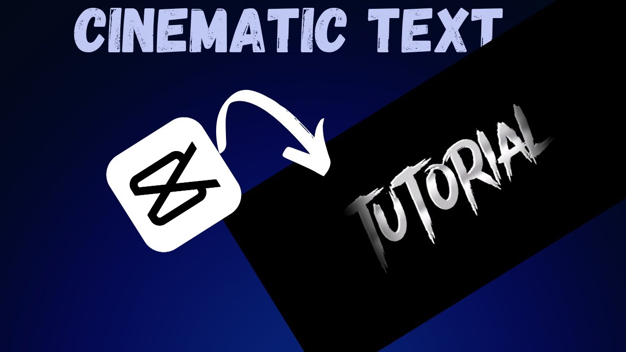 Cinematic TEXT Reveal in Capcut -HOW TO MAKE -Capcut Tutorial #capcut # ...