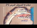 الدرس ٢ انواع مخارج الحروف