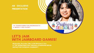 Let's Jam with Jamboard Games!