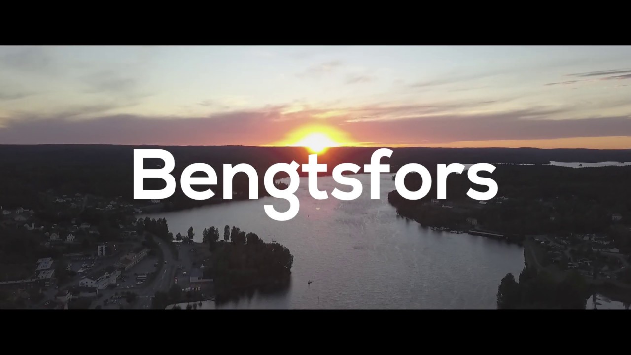 Bengtsfors järnvägsstation 4-8-2018 (Drone)