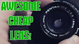 Vintage Lenses PENTAX-110 18mm f2.8 on Mirrorless Camera - YouTube
