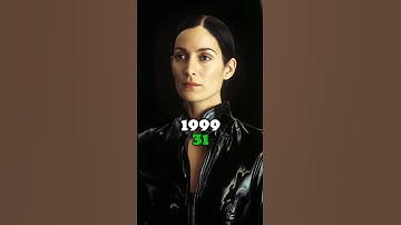 The Matrix (1999-2025) cast then and now #shorts #matrix #youtubeshorts