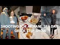 VLOG: SHOOT FOR ARMANI WITH ME | SPA + MASSAGE | NPHC GREEK STEP SHOW ft. ESNTLS HAUL