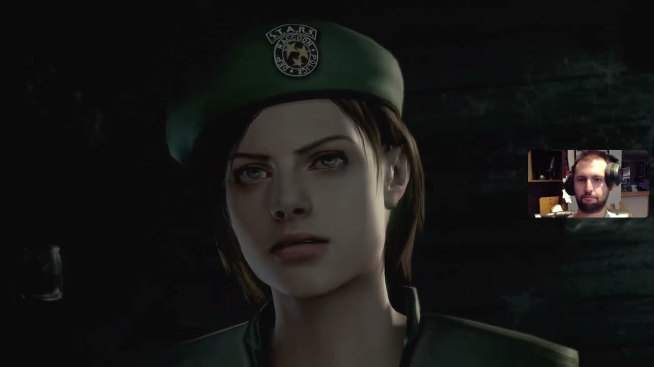 [3] Fighting A Giant Snake In Resident Evil