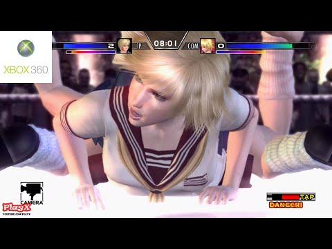 Rumble Roses XX Single Match Rowdy Reiko Vs Noble Rose Game Play20-[PlayX]