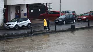 Storm Christoph, Carmarthen, Wales, UK