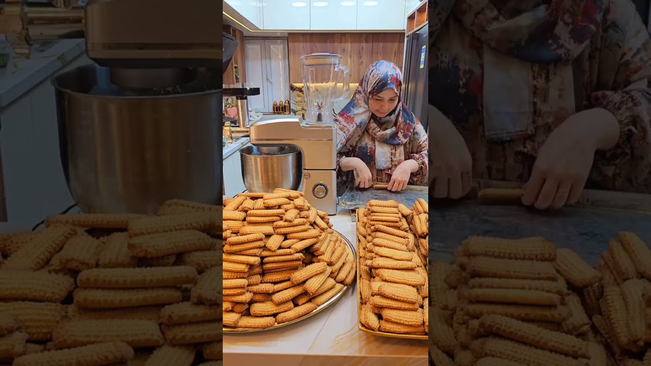 معقول الاختراع ده عملت 25كيلو بسكويت النشادر وبرتقال ف ساعه واحده 😅ازى مكنتش اعرفه