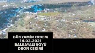 ELAZIĞ/AĞIN BALKAYASI KÖYÜ (ŞIHLAR) kuşbakışı dron çekimi BÜNYAMİN ERDEM