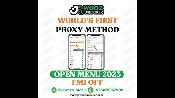 Open Menu FMI Off Proxy 2023 | Ps4? How To Fix It