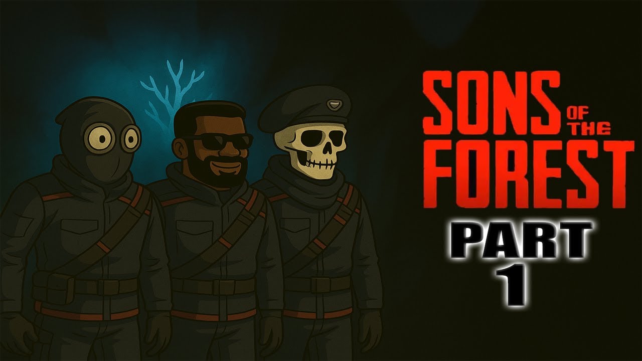 SONS OF THE FOREST | (CO-OP) PART 1 | THREE DUDES ONE SHELTER!