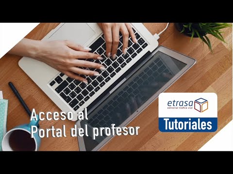 Cómo acceder al Portal del profesor