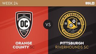 Orange County SC v Pittsburgh Riverhounds SC: August 16, 2023