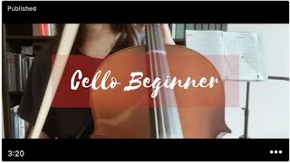 Vlog Practice Week 8 // Cello Beginner 練習日常。第八周。慢慢喜歡你