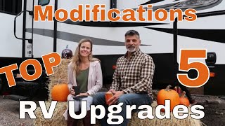 Unveiling the Top 5 RV Upgrades and Modifications