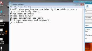 free Idea 3G udp trick upto 1+ MBps jan 2015 screenshot 4