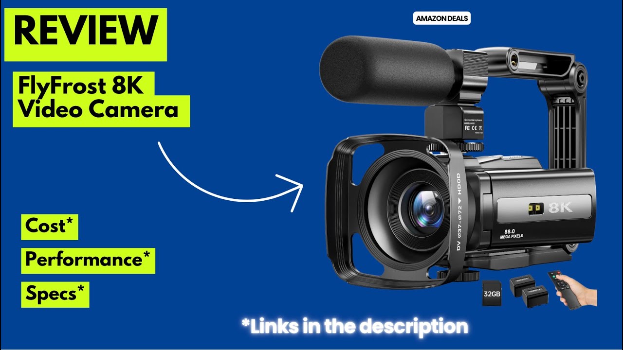 FlyFrost 8K Video Camera Review 2025 | Best Vlogging Camera for YouTube & Live Streaming