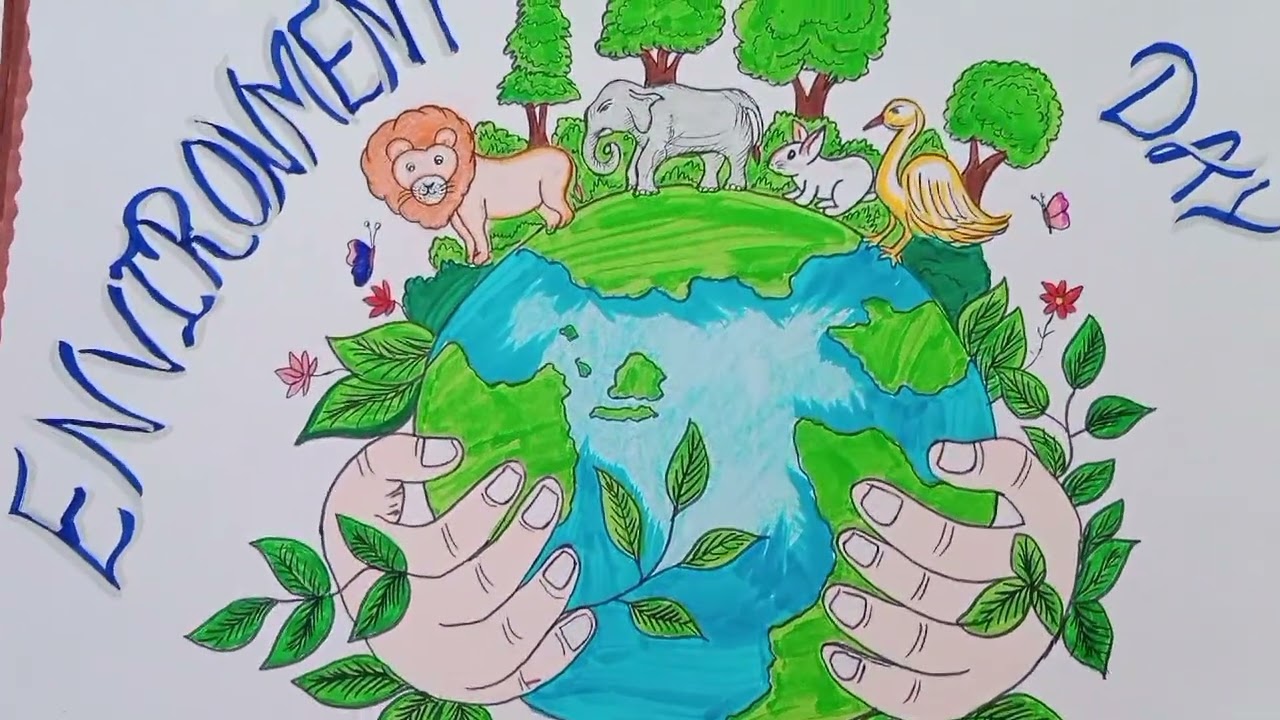 Happy Environment day 🌏 🌿❤️🌿❤️🌿❤️