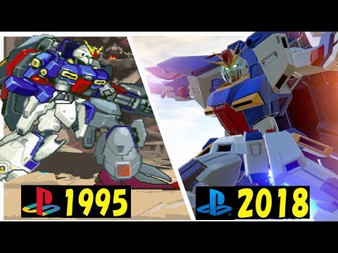 Evolution&History of Gundam PlayStation (1995-2018)New Gundam Breaker & Gundam Battle Operation 2