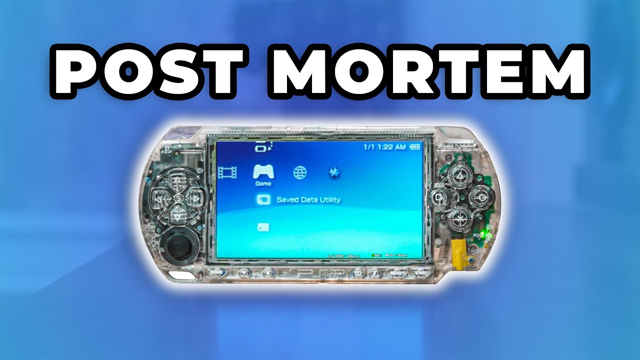 I built a MODERN PSP.... Post Mortem - YouTube