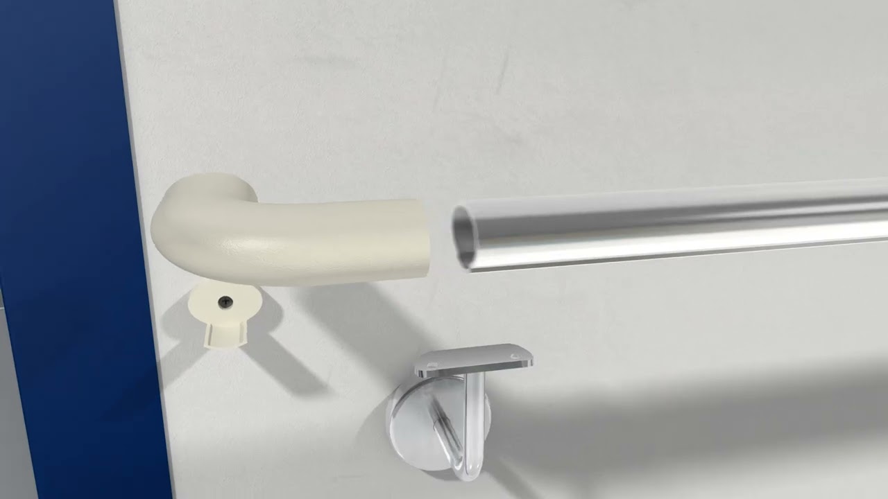 Installation of Oval Hand Rail | Short form Tutorial | Yeoman Wall Protection