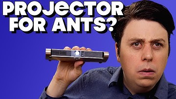 A Projector for Ants? - JMGO M6 Pocket Projector
