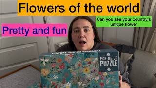 Flowers of the world, Pretty and fun, Can you see your unique flower? Is it a Billy button?