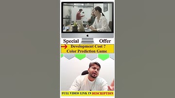 Color Prediction Game App - Development Cost ? 🔥💰🔥 #shorts